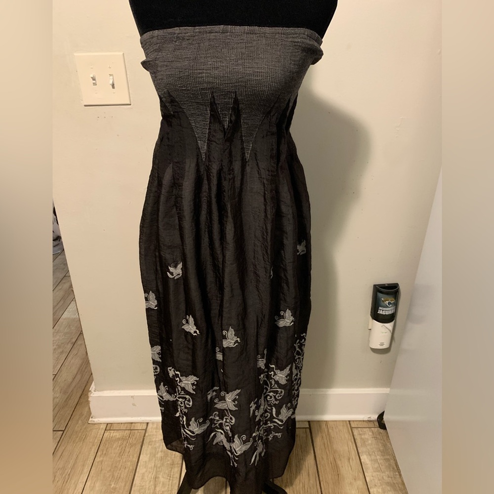 💖Y2K style strapless dress